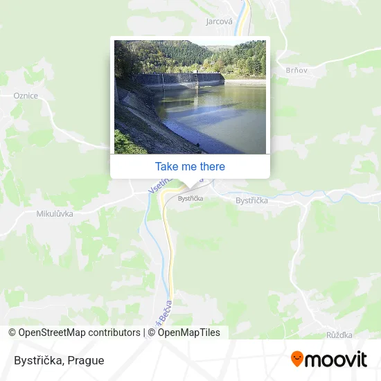 Карта Bystřička
