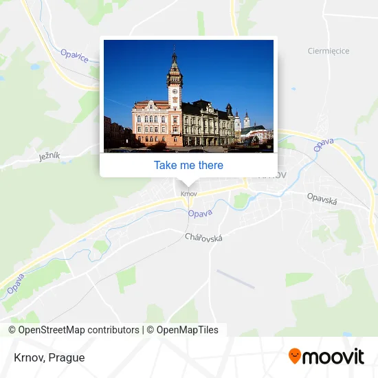 Карта Krnov