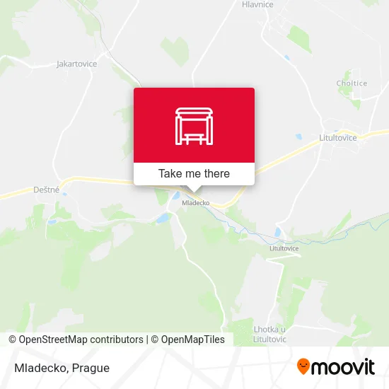 Карта Mladecko