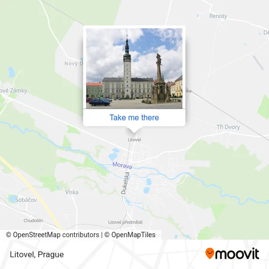 Карта Litovel