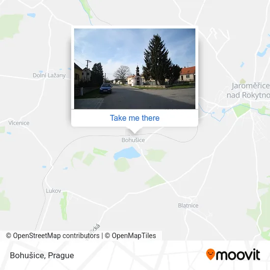 Карта Bohušice