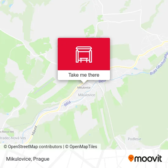 Карта Mikulovice