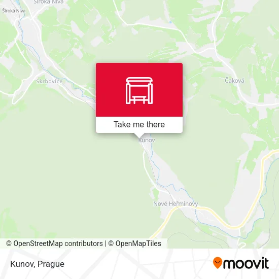 Карта Kunov