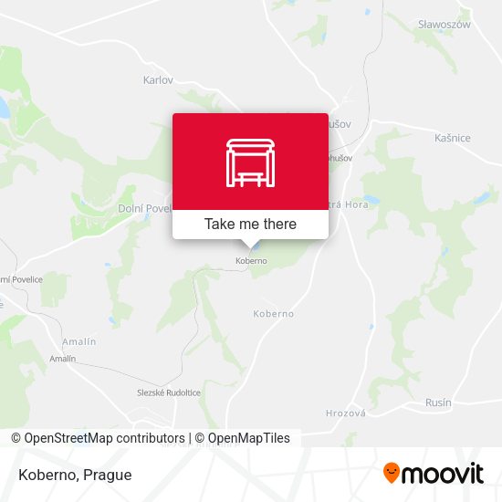 Карта Koberno