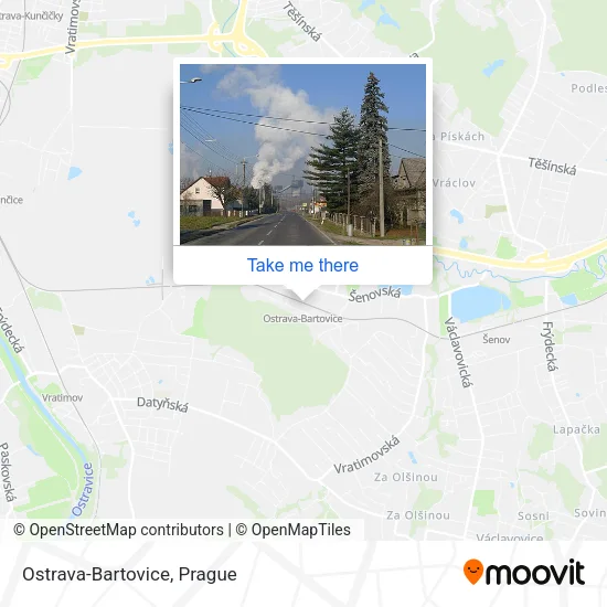 Карта Ostrava-Bartovice