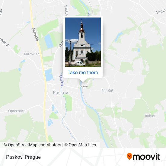 Карта Paskov