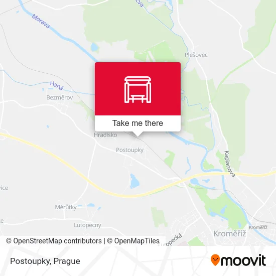 Карта Postoupky