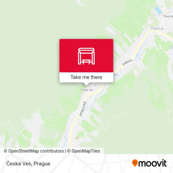 Česká Ves map