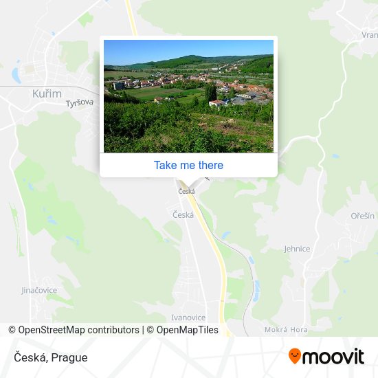 Карта Česká