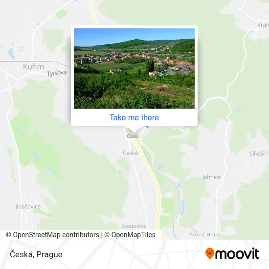 Карта Česká