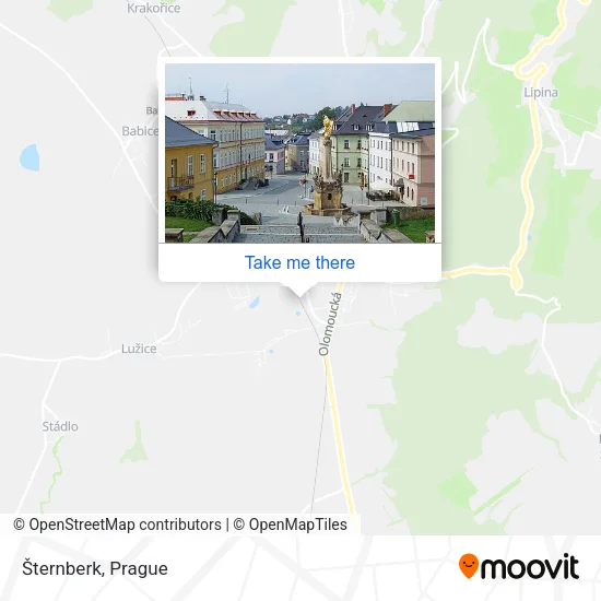 Карта Šternberk