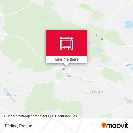 Карта Dědice