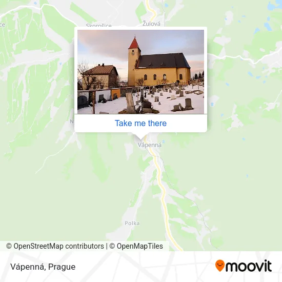 Карта Vápenná