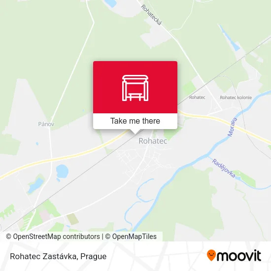 Карта Rohatec Zastávka