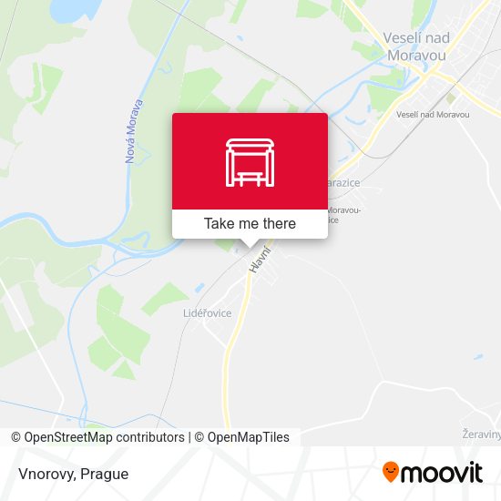 Карта Vnorovy