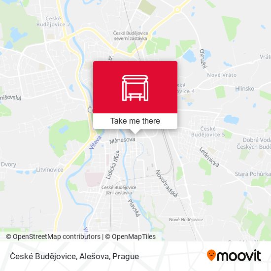 České Budějovice, Alešova map