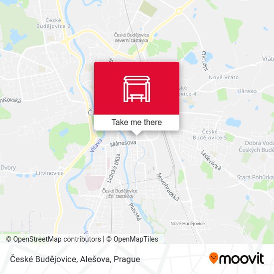 České Budějovice, Alešova map