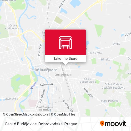 České Budějovice, Dobrovodská map