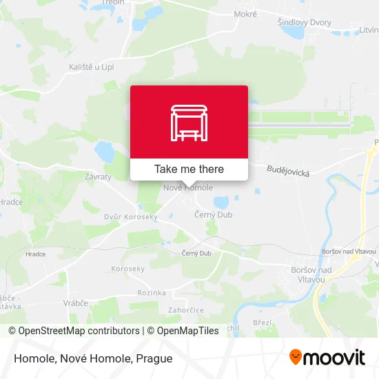 Карта Homole, Nové Homole