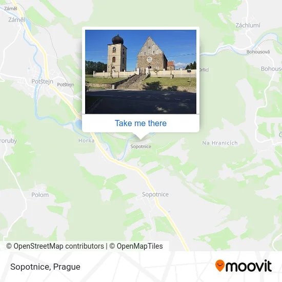 Карта Sopotnice