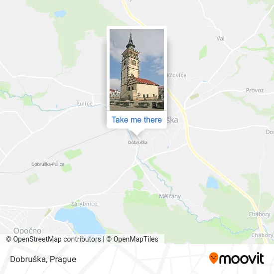 Карта Dobruška