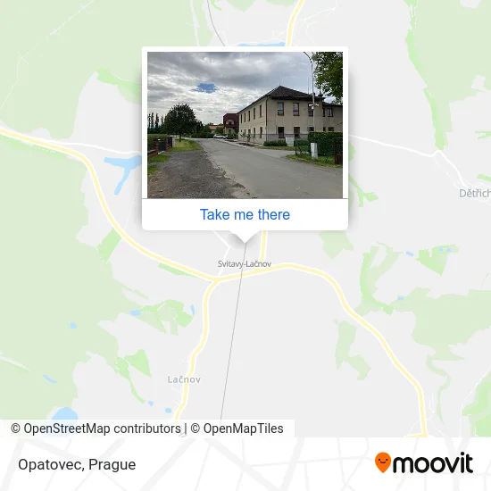 Карта Opatovec