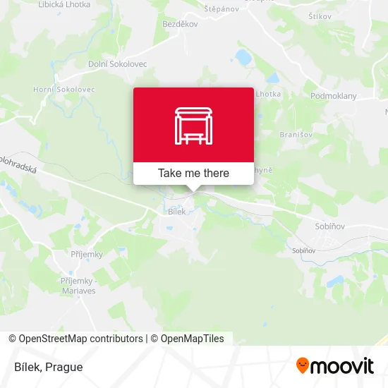 Карта Bílek
