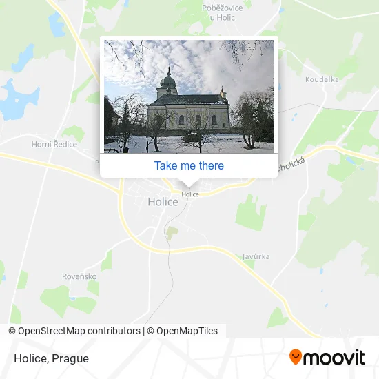 Карта Holice