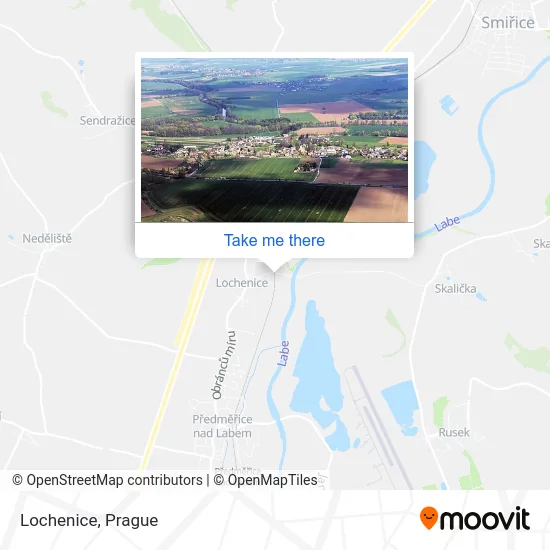 Карта Lochenice