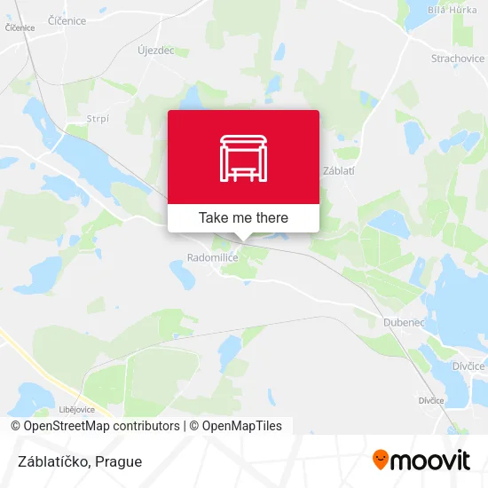 Карта Záblatíčko