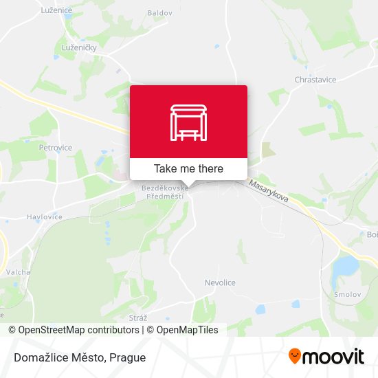 Domažlice Město map