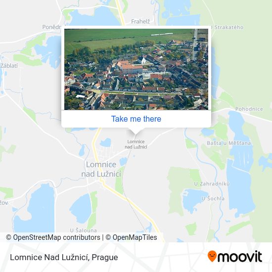 Lomnice Nad Lužnicí map