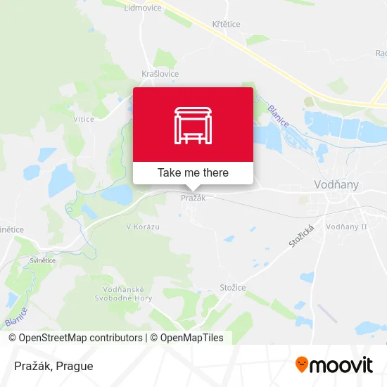 Карта Pražák