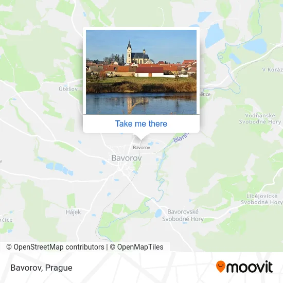 Карта Bavorov