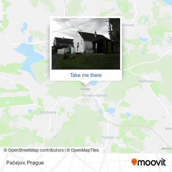 Карта Pačejov