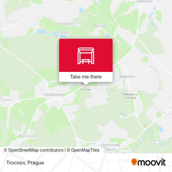 Карта Trocnov