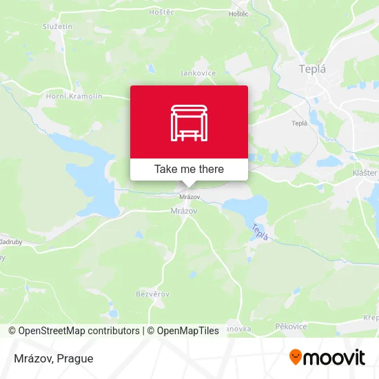 Карта Mrázov
