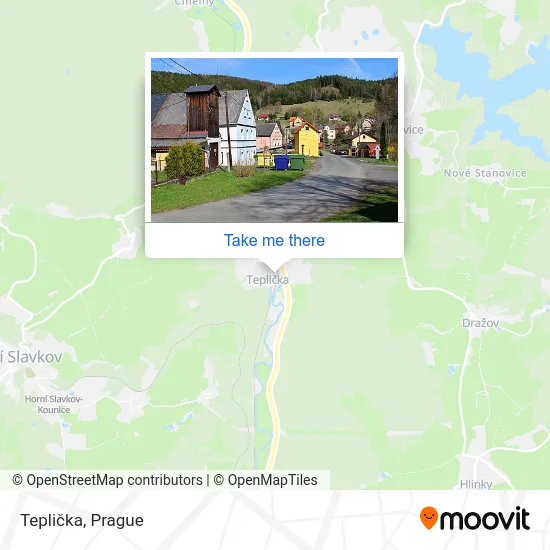 Карта Teplička