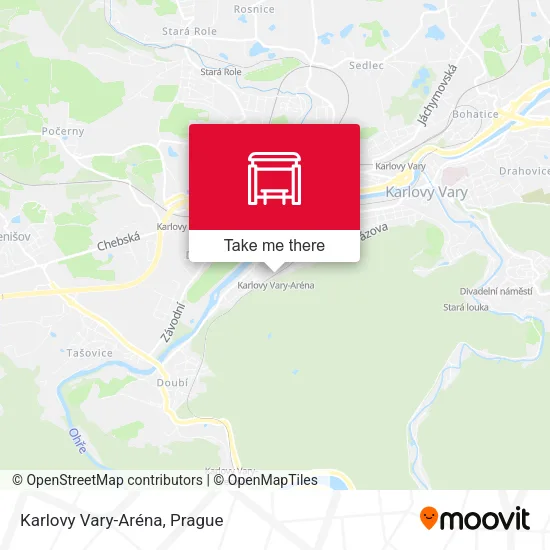 Карта Karlovy Vary-Aréna