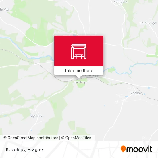 Карта Kozolupy