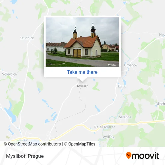 Карта Mysliboř