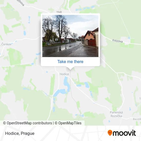 Карта Hodice