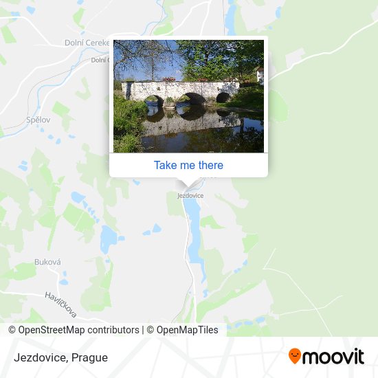 Карта Jezdovice
