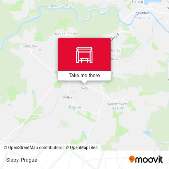 Карта Slapy