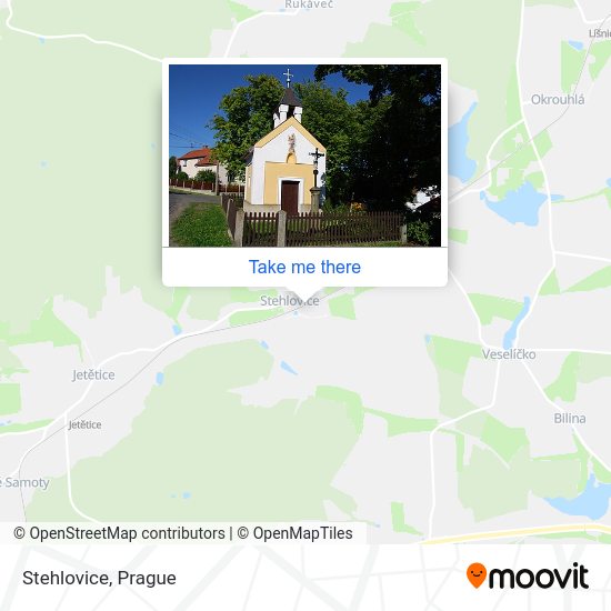 Карта Stehlovice