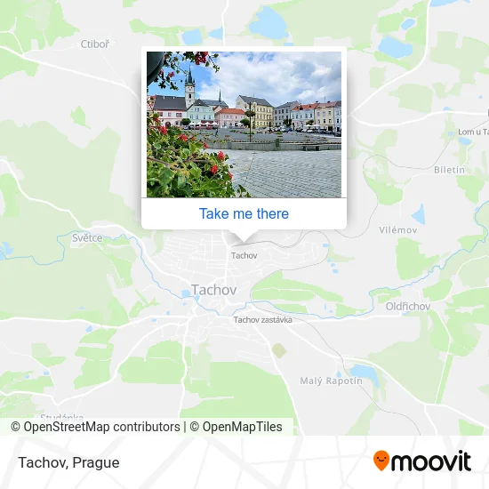 Карта Tachov