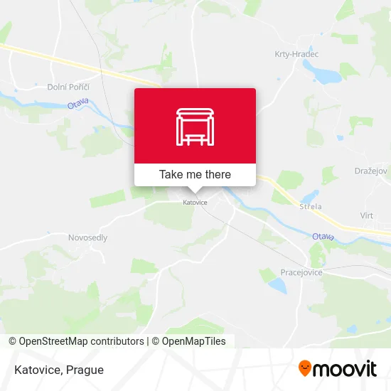 Карта Katovice