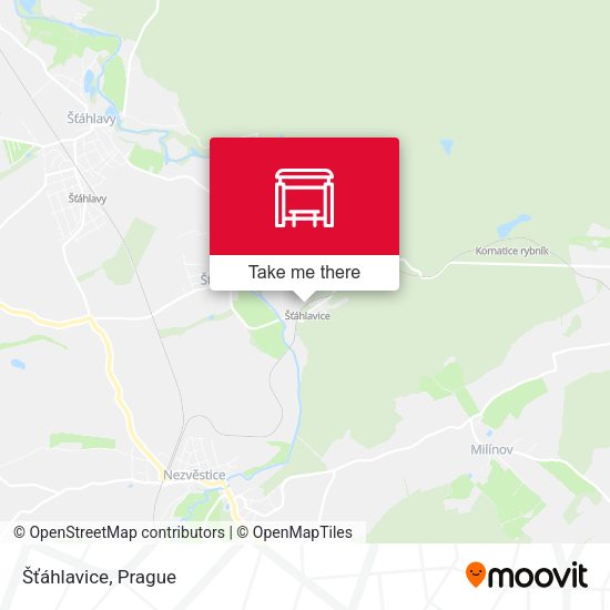 Šťáhlavice map