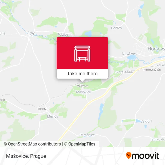 Карта Mašovice