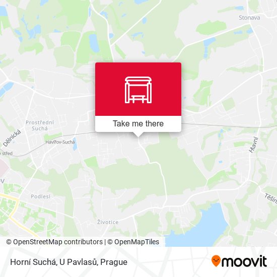 Horní Suchá, U Pavlasů map
